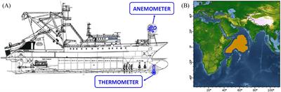 Fishing vessels as met-ocean data collection platforms: data lifecycle from acquisition to sharing